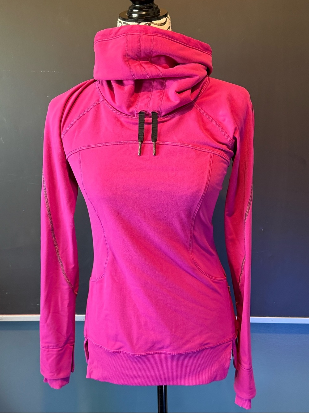 lululemon athletica Long-Sleeve Funnel Neck Pullover - Magenta